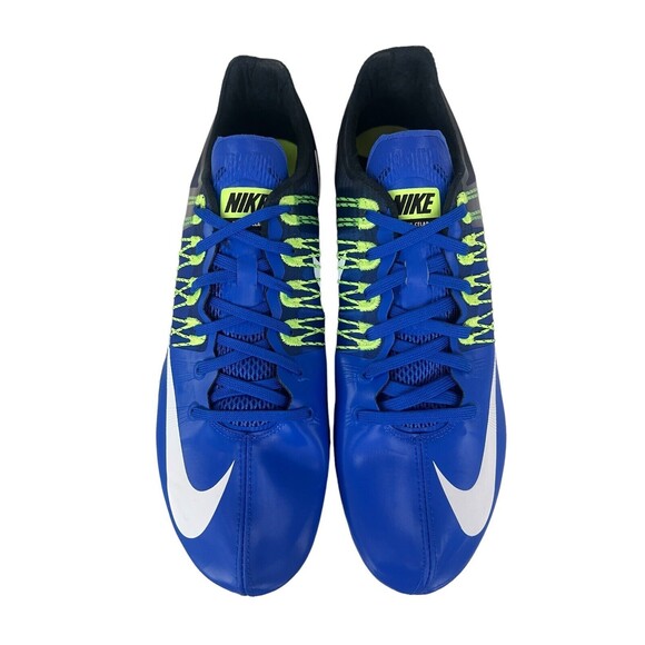 Nike Zoom Celar 5 Track Spikes  NWOB $130  Mens Size 13  Blue Racing  629226-413 - Picture 4 of 12